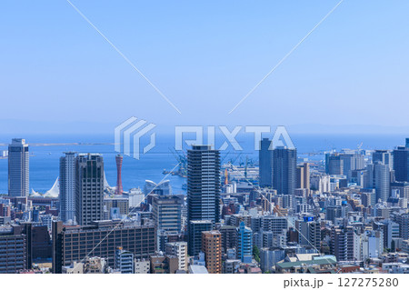 初夏の神戸の都市風景 (兵庫県神戸市中央区) 初夏の神戸の都市風景 (兵庫県神戸市中央区) 127275280