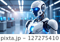 AIイラストのヒューマノイドロボット 127275410