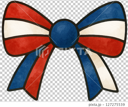 patriotic bow 127275539