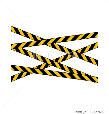 Illustration of Danger Line 127276922