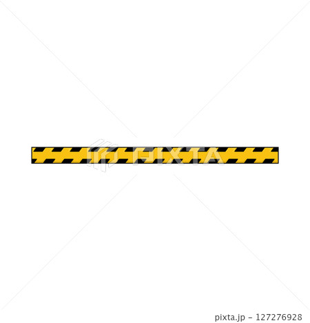 Illustration of Danger Line Illustration of Danger Line 127276928