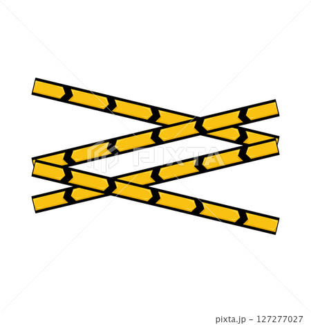 Illustration of Danger Line 127277027