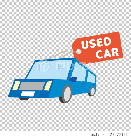 二手車的插圖 二手車的插圖 127277151