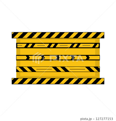 Illustration of Danger Line 127277153