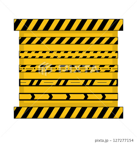 Illustration of Danger Line 127277154