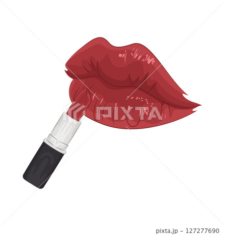 Illustration of Lipstick 127277690