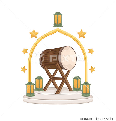 Illustration of Bedug 127277814