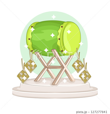 Illustration of Bedug Illustration of Bedug 127277841