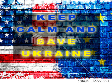 A poster with a blue and white background and a red, white A poster with a blue and white background and a red, white 127279294