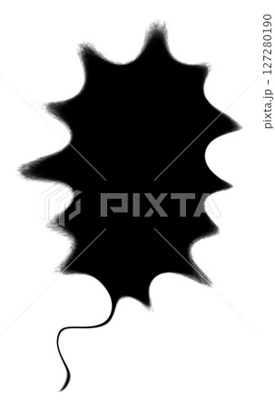 トゲトゲの吹き出しイラスト素材(JPG/PNG) トゲトゲの吹き出しイラスト素材(JPG/PNG) 127280190