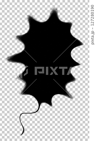 トゲトゲの吹き出しイラスト素材(JPG/PNG) トゲトゲの吹き出しイラスト素材(JPG/PNG) 127280190