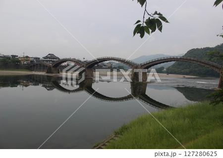 『錦帯橋』日本観光 山口県岩国市横山！ #Kintai Bridge 127280625