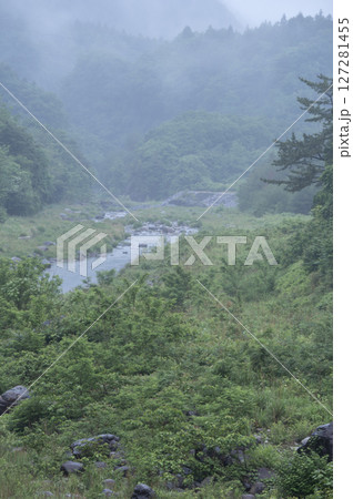雨の日の渡良瀬川 雨の日の渡良瀬川 127281455