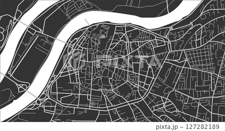 Layered editable vector illustration outline of Avignon,France. Layered editable vector illustration outline of Avignon,France. 127282189
