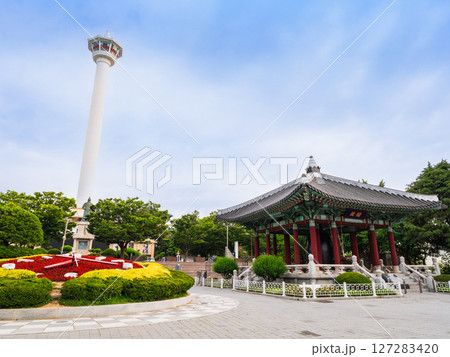 韓国　釜山タワー 127283420