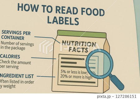 How to Interpret Food Labels for Healthy Eating and Informed Nutrition Choices 127286151