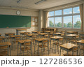 学校の教室 127286536