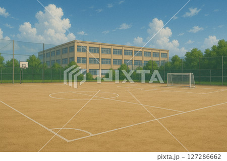 学校のグランド 127286662