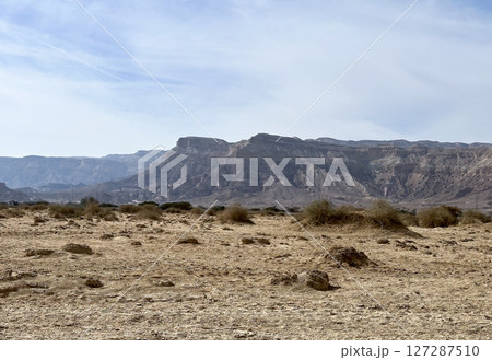 The Arava Desert and the Negev Mountains 127287510