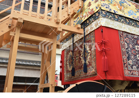 祇園祭 山鉾建て 鷹山(京都市中京区) 祇園祭 山鉾建て 鷹山(京都市中京区) 127289115