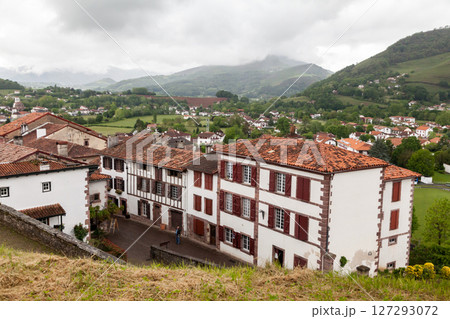 SAINT-JEAN-PIED-DE-PORT, FRANCE. The beginning of Camino de Santiago 127293072