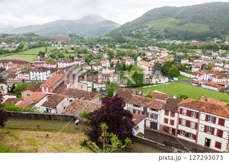 SAINT-JEAN-PIED-DE-PORT, FRANCE. The beginning of Camino de Santiago 127293073