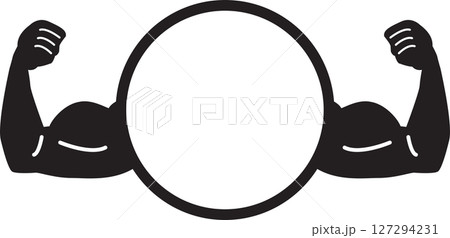 筋トレのイラスト 筋トレのイラスト 127294231