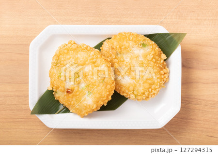 [長崎かまぼこ)枝豆天 [長崎かまぼこ)枝豆天 127294315