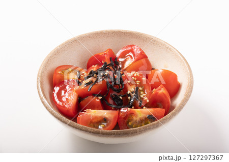 ミニトマト　塩昆布和え 127297367