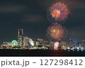 横浜開港祭　2025年の花火　大黒大橋より 127298412