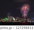 横浜開港祭　2025年の花火　大黒大橋より 127298413
