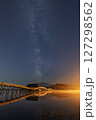 青森県 鶴の舞橋と岩木山にかかる天の川07 127298562