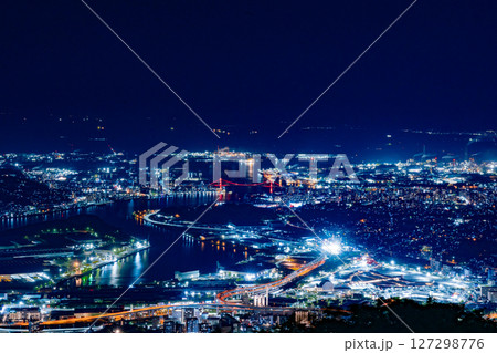 新日本三大夜景　皿倉山 127298776