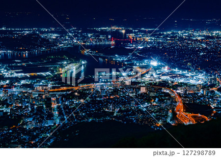 新日本三大夜景　皿倉山 127298789