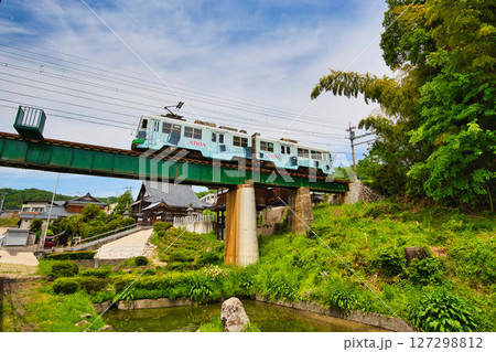 福井鉄道福武線の沿線風景 127298812