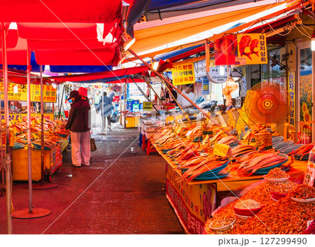 釜山 チャガルチ市場 釜山 チャガルチ市場 127299490