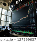 【イラスト】株価上昇 127299637