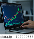 【イラスト】株価上昇 127299638