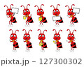 Cute Ant Animal cartoon Illustration Cute Ant Animal cartoon Illustration 127300302