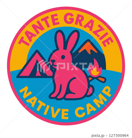 TANTE GRAZIE　CAMP✕自然✕ウサギ 127300964