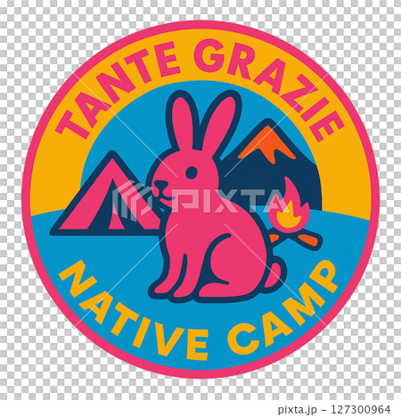 TANTE GRAZIE　CAMP✕自然✕ウサギ 127300964
