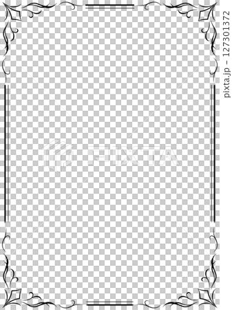 設計框架黑色 127301372
