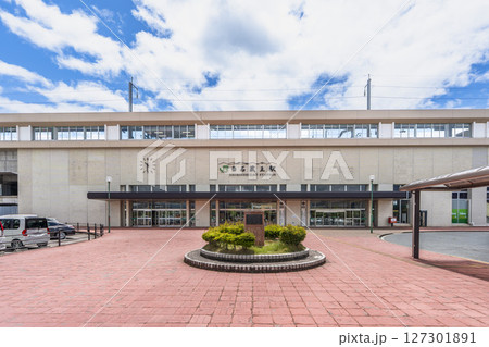 東北新幹線　白石蔵王駅　宮城県白石市 127301891