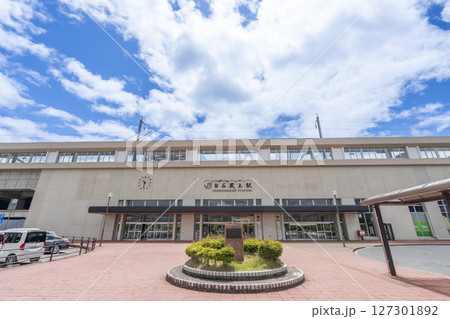 東北新幹線　白石蔵王駅　宮城県白石市 127301892