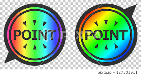 圖示插圖用於說明重要部分和興趣點 127301911