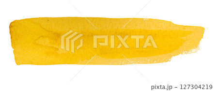 yellow watercolor background. Artistic hand paint. Isolated on transparent background. yellow watercolor background. Artistic hand paint. Isolated on transparent background. 127304219