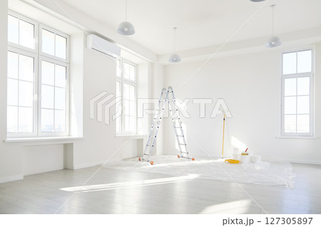 Empty Home Or Office During Renovation Empty Home Or Office During Renovation 127305897