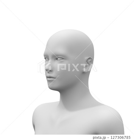 人の頭部, 顔, 人体 上半身 127306785