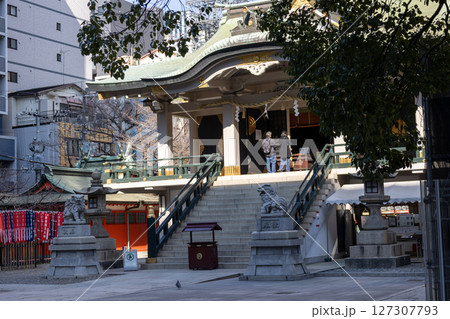大阪／難波神社本殿（2024年12月撮影） 127307793