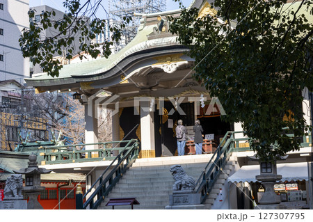 大阪／難波神社本殿（2024年12月撮影） 127307795